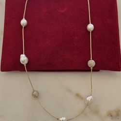 Brand New Ann Taylor Pearl Necklace