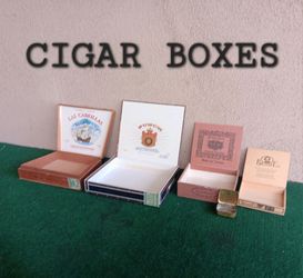Cigar Boxes Empty