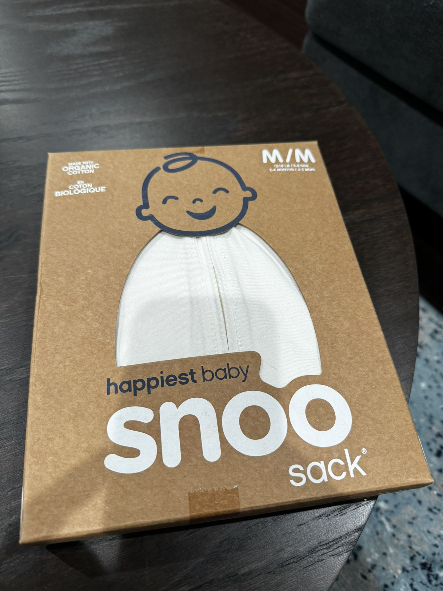 Happiest Baby Snoo Sack (white, medium)