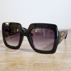 Gucci Square Black Sunglasses For Women