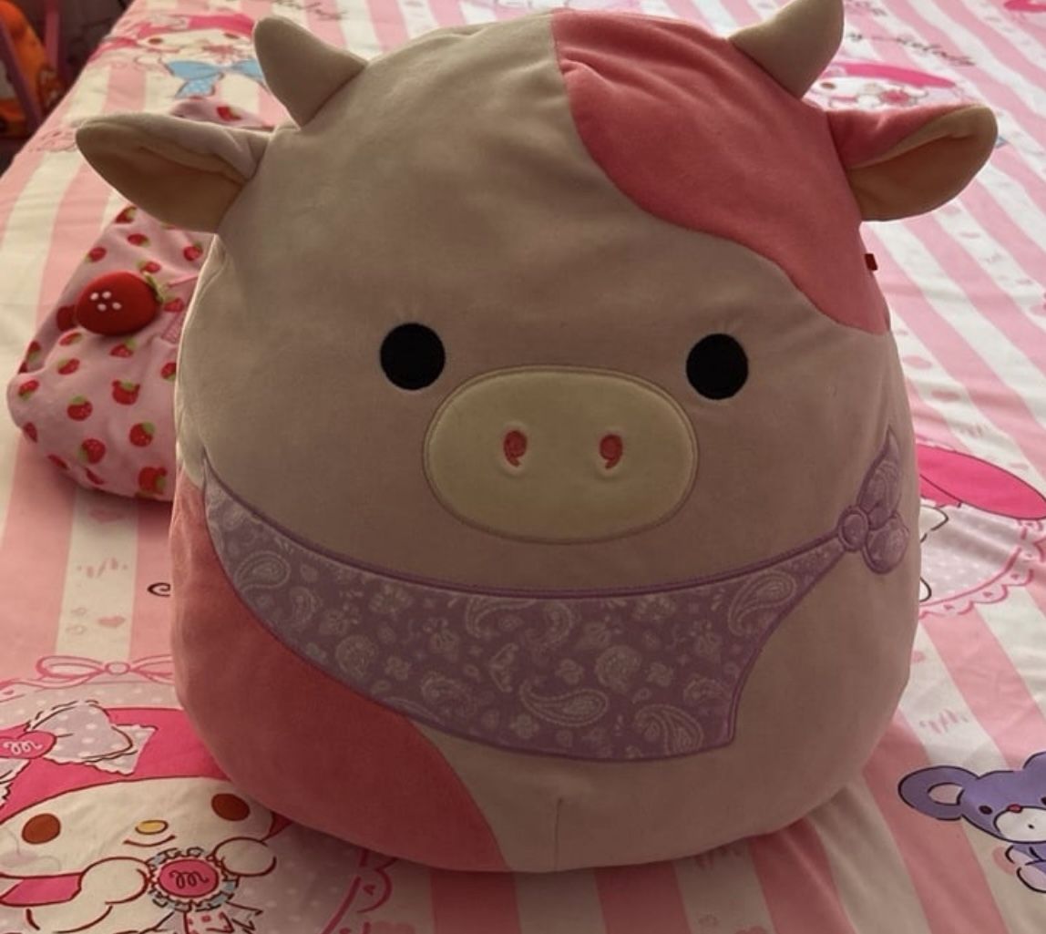 Reshma Pink Cow Squishmallow
