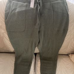 Brand New J Crew Women’s Waffle Joggers 