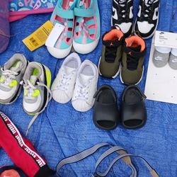 Jordan's & Other Baby Shoes And Outfit