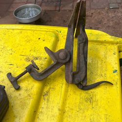Vintage Hand Saw Sharpening Vise