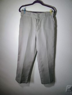 Womens Dickies x Urban Outfitters Gray Pants sz 10 work casual skater 32 in wais