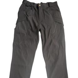 Brand New Men’s Outdoor Black Hiking Pants Quick Dry Light Weight  Size Medium