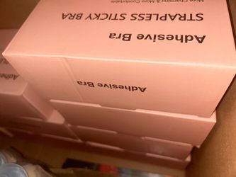 adhesive sticky bras