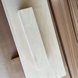 Maple & Plywood Shelves
