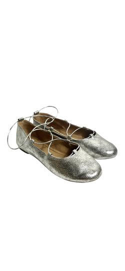 Lucky Brand YG- EVIEE Girls Ballet Flat Size 3 Youth With Box