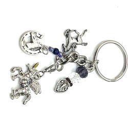 Rhinestone Charm Keychain!!