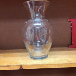 TALL GLASS VASE