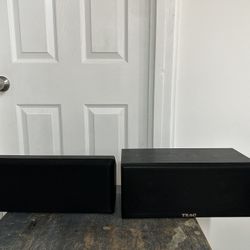 Infinity and Teac Center Speakers