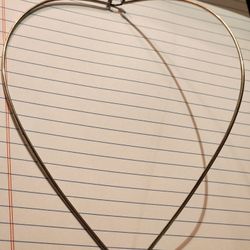 Vintage Sterling V-Shaped Wire Choker