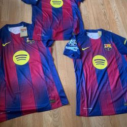 Real Madrid And Barca Player Version Jersye 
