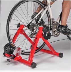 Stationary bike trainer