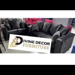 New Sofa + Loveseat 