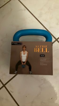 Blue Kettlebell in Original Box 5 LB