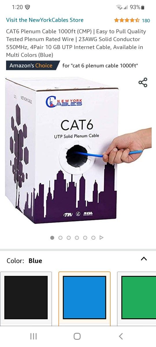 Cat 6 Cable