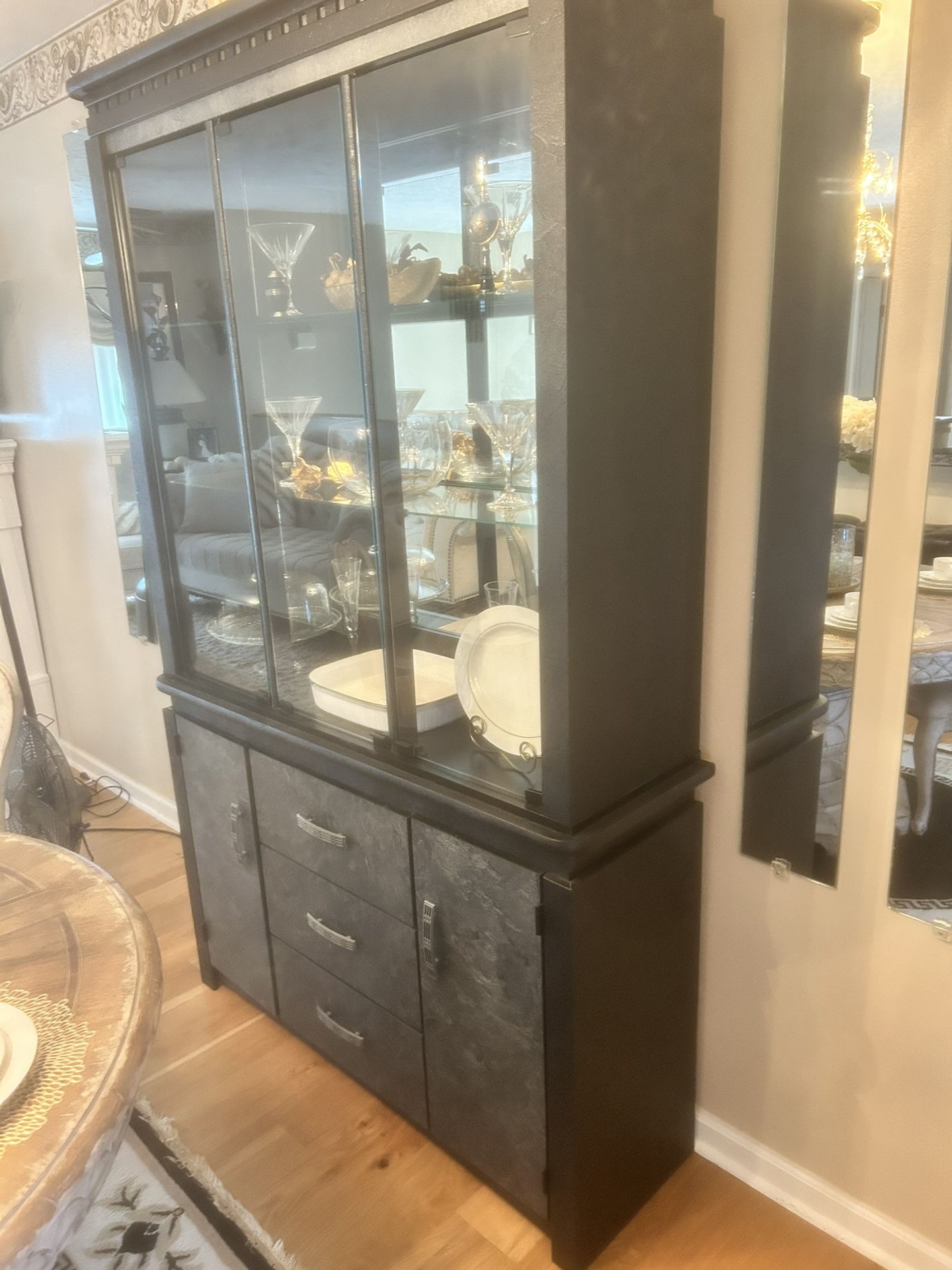 Black China cabinet