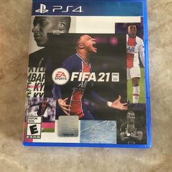 PS4 Game: Fifa 21
