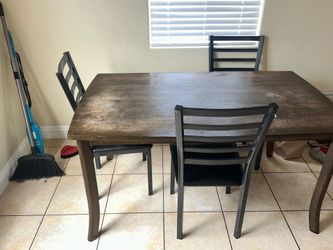 Table 4 Chairs