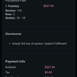 Post Malone @ Providence Park 6/28 7:30pm
