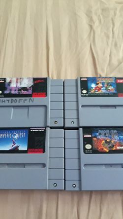 Snes games