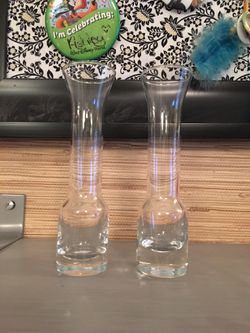 Tall shot glass cups. Set of 2