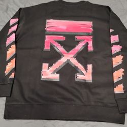 Off white Long Sleeve Shirt Mens Size Large 