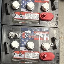 Lead Acid 6V Batteries 