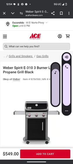 Weber Propane Grill
