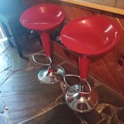 Pair Bar Stools