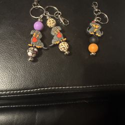 Dachshund Beaded Keychains – Cute Dog Keychains – Wiener Dog Gift – Choose Style