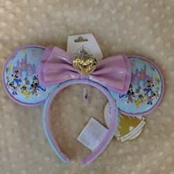Stoney Clover Lane Exclusive Disneyland 70th Anniversary Minnie Ears