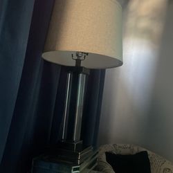 Two Glass Lamps