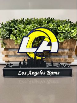 LA Rams skyline sign