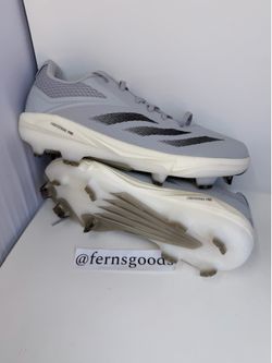 New Adidas Adizero Electric TP Baseball Cleats Grey IF3267 Mens Size 10.5