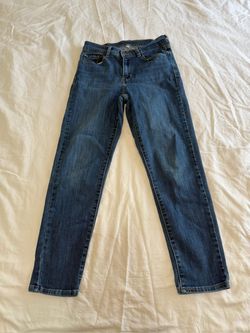 Levi’s Women’s Skinny Jeans Size 2 W26 Cropped Stretch Medium Wash