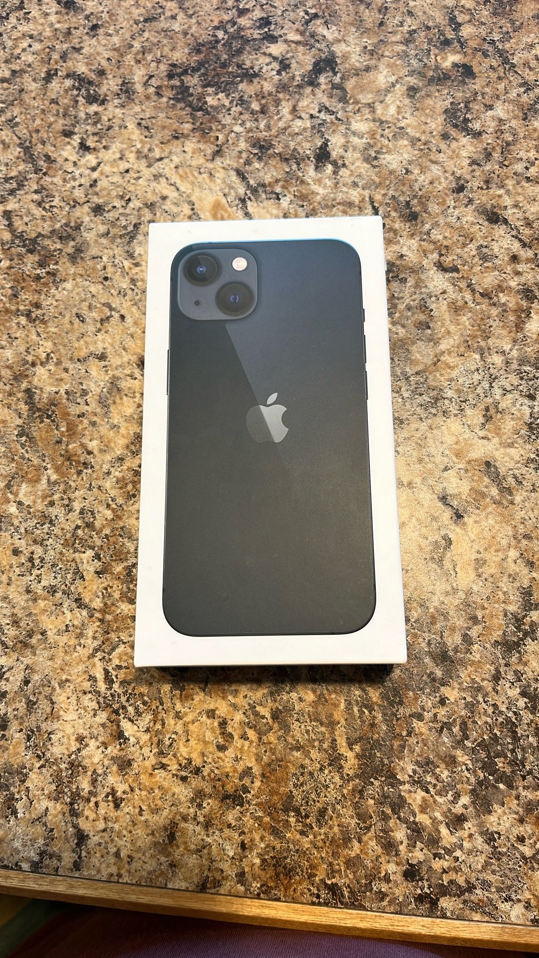 iPhone 13 128 Midnight Color, New, Opened Box, New Battery