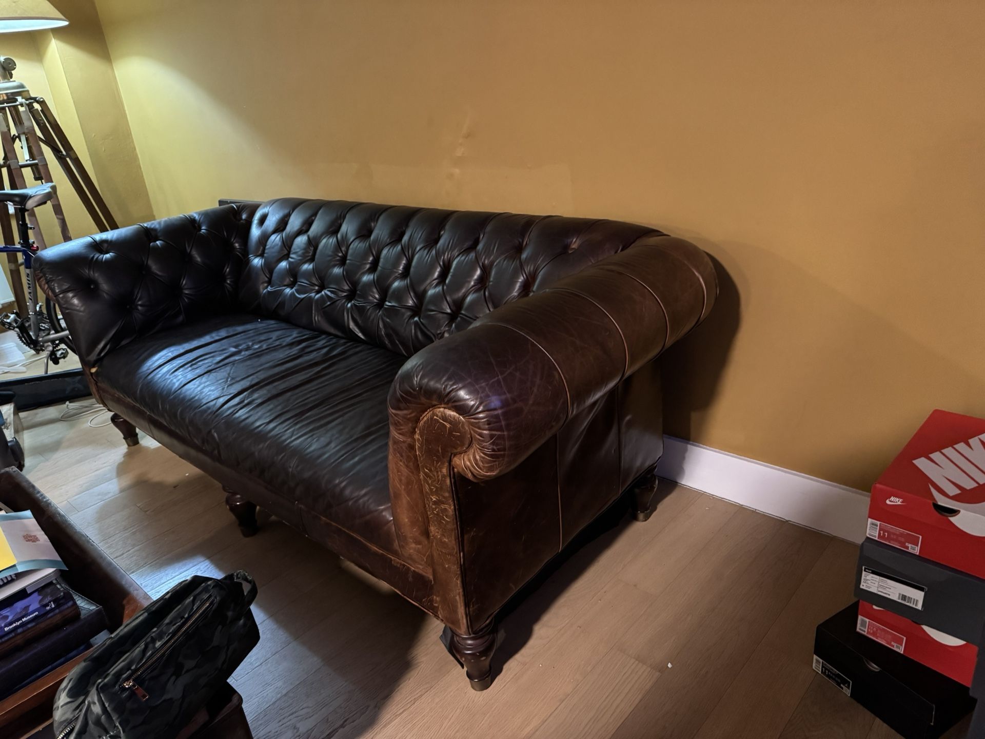 Restoration Hardware Chesterfield Sofa And Chaise 