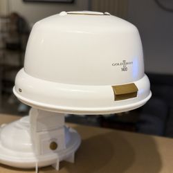 GOLD N HOT Bonnet Hood HAIR DRYER 1400 Watt Professional Hard Case Portable VTG