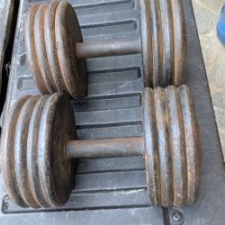 80 Lb Dumbbells