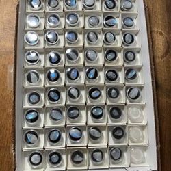 India Moon Stone Lot 54 Piece