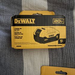 DeWalt 20volt Lithium Ion Battery