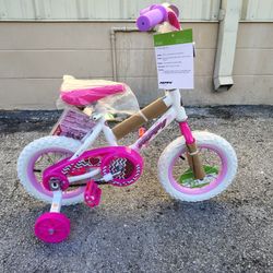 NEW 12" Huffy Sea Star Kids' Bike, Fits Riders 37" - 42",