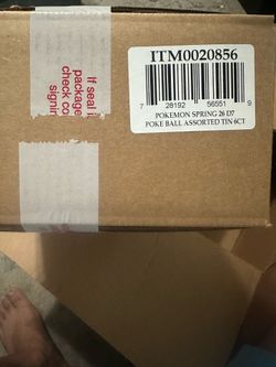 Sealed case of Poke Ball 6 count