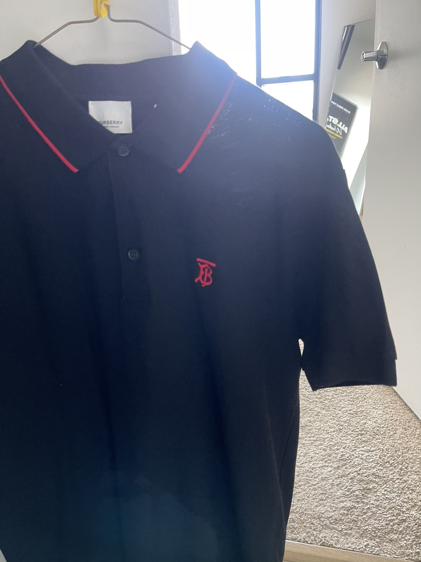 Burberry Men Polo Shirt Sz Small/Medium for Sale in Houston, TX - OfferUp