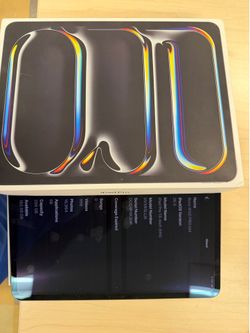 IPAD Pro 13 inch WiFi/cellular 256G