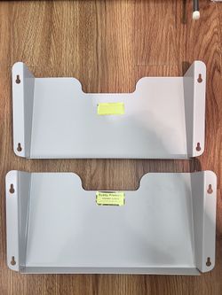 Buddy Products single-unit metal wall pockets $10