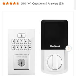 Kwikset Smartcode 260 Electric Keypad Lock Satin Nickel